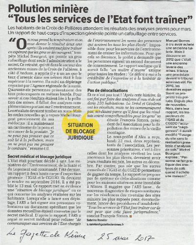 Article - La Gazette de Nîmes