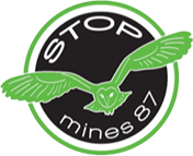  logo Stop Mines 87